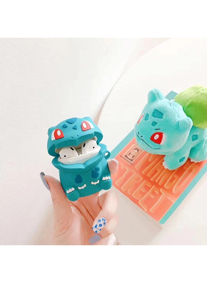 Aimax - Bulbasaur Apple AirPods Cover Blue - Image 1