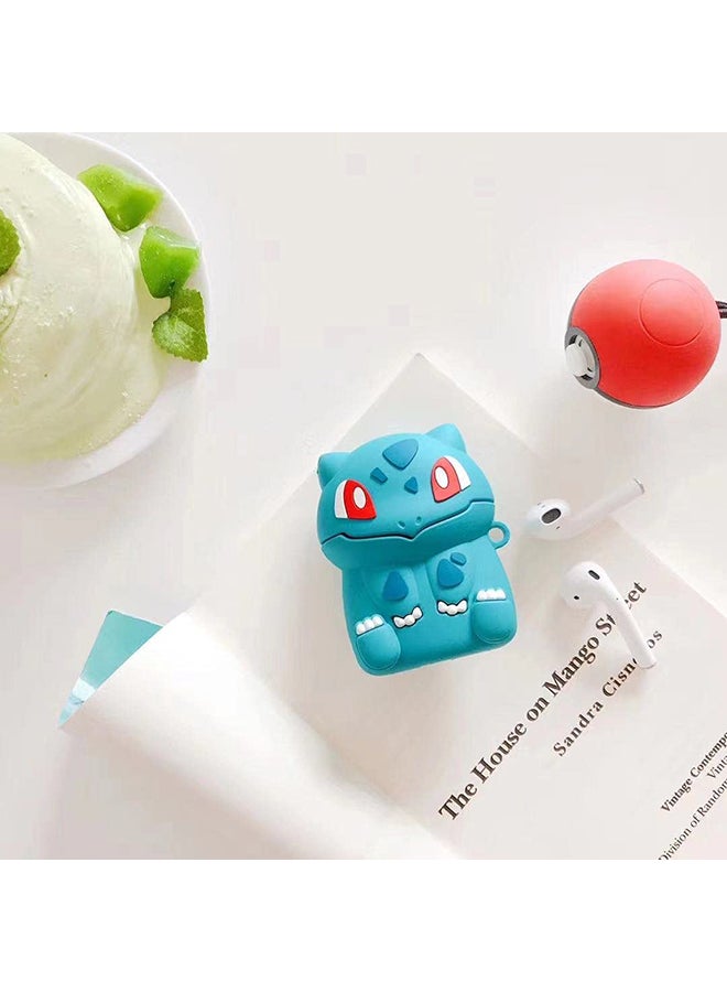 Aimax - Bulbasaur Apple AirPods Cover Blue - Image 1