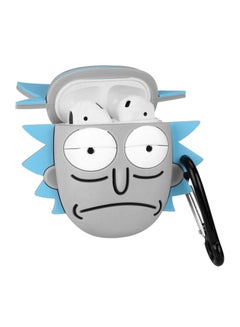 Rick Apple AirPods Cover Grey/Blue