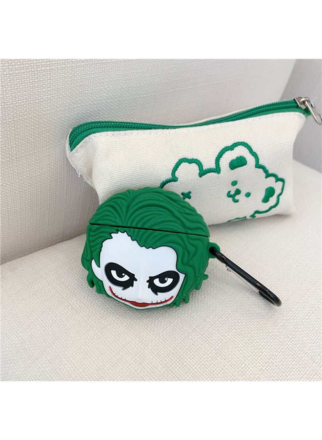 Aimax The Joker Apple AirPods Cover White/Green  - Image 2