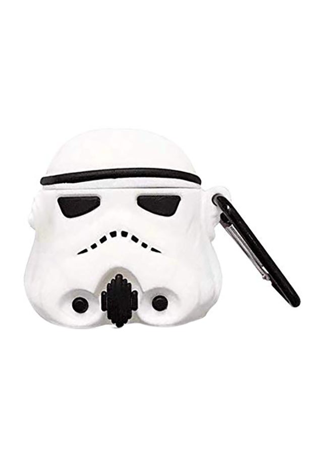 Aimax - Stormtrooper Apple AirPods Cover White/Black - Image 1