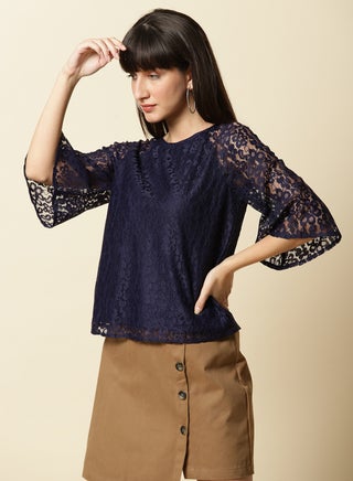 بلوزة كاجوال كحلي - v1628948874/N49700352V_2