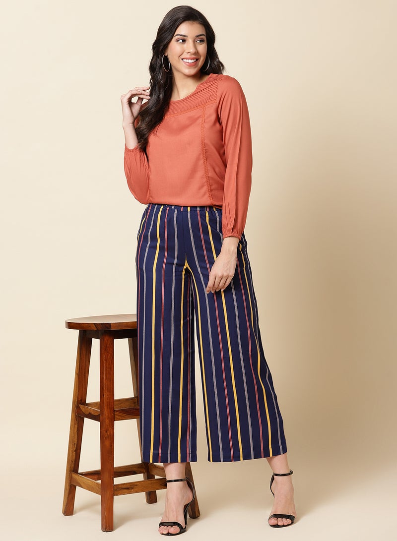 Aila - Casual Stylish Top Brown - Image 1