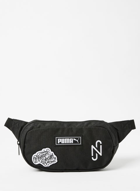 Kids Neymar Jr Patch Waist Bag Black