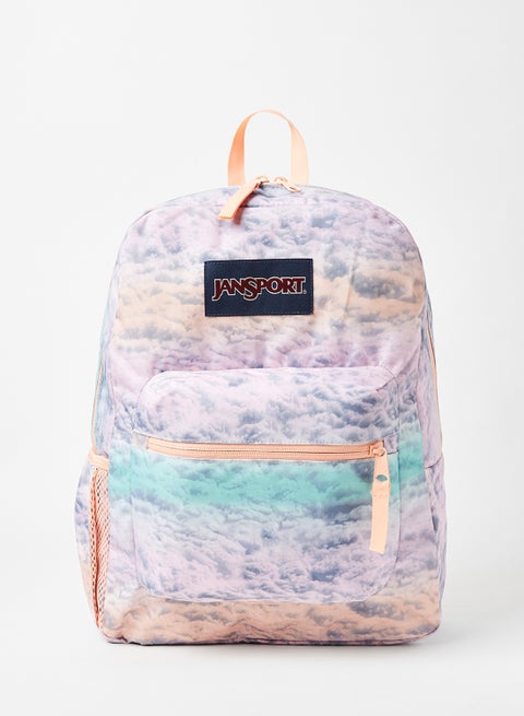 Cross Town Cloud Print Backpack Multicolour