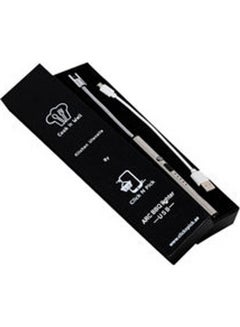 Dubkart USB Rechargeable Electric Arc Lighter Silver  - Image 2