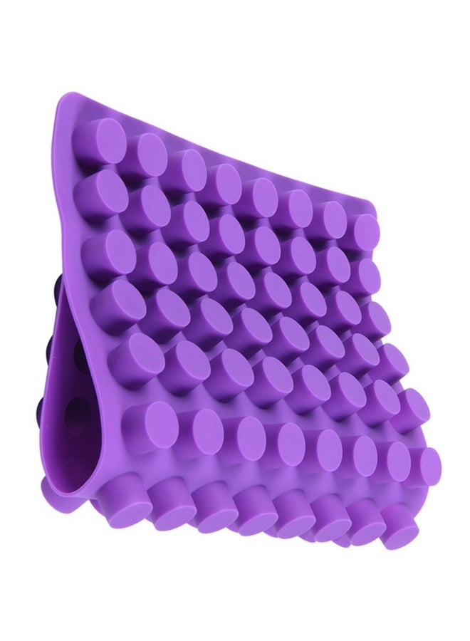قالب دائري يحتوي على 88 تجويفا أرجواني 38x29.5سم - Image 2