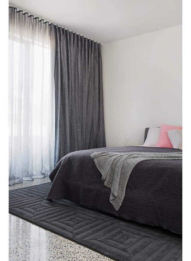 AE - Adjustable Double Traverse Curtain Rail White 2meter - Image 1
