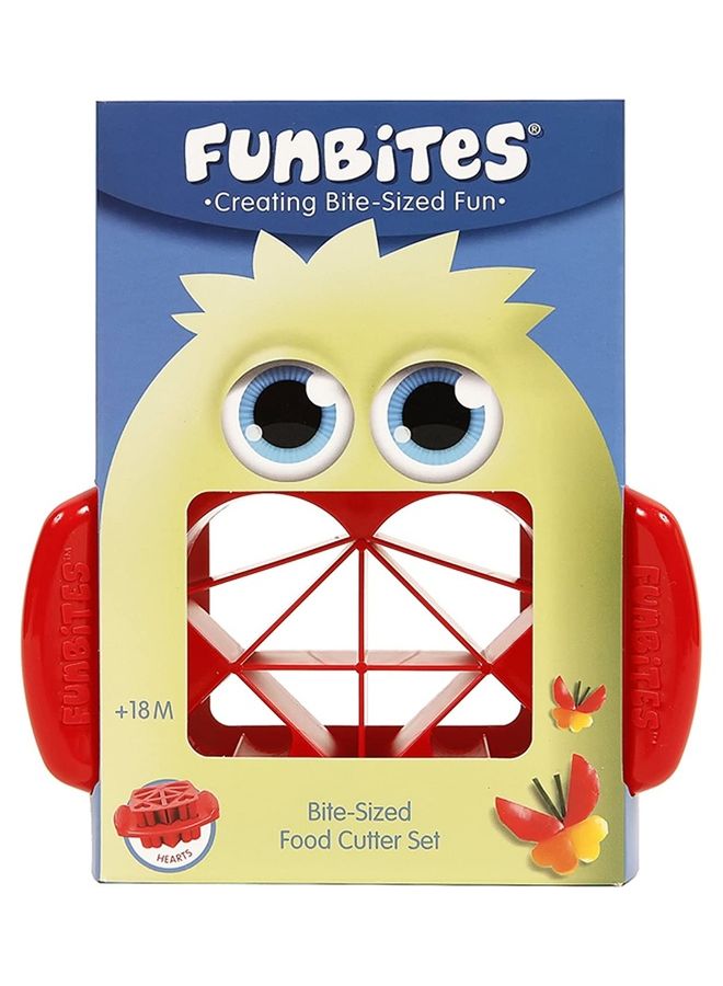 FunBites Heart Shape Cutter Red - Image 1