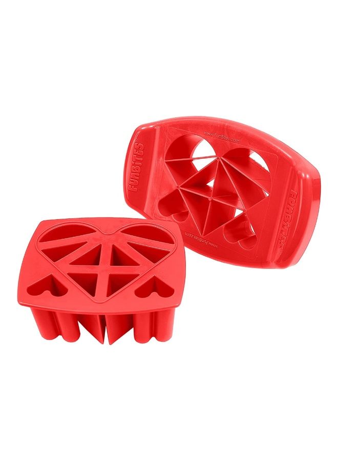 FunBites Heart Shape Cutter Red - Image 2