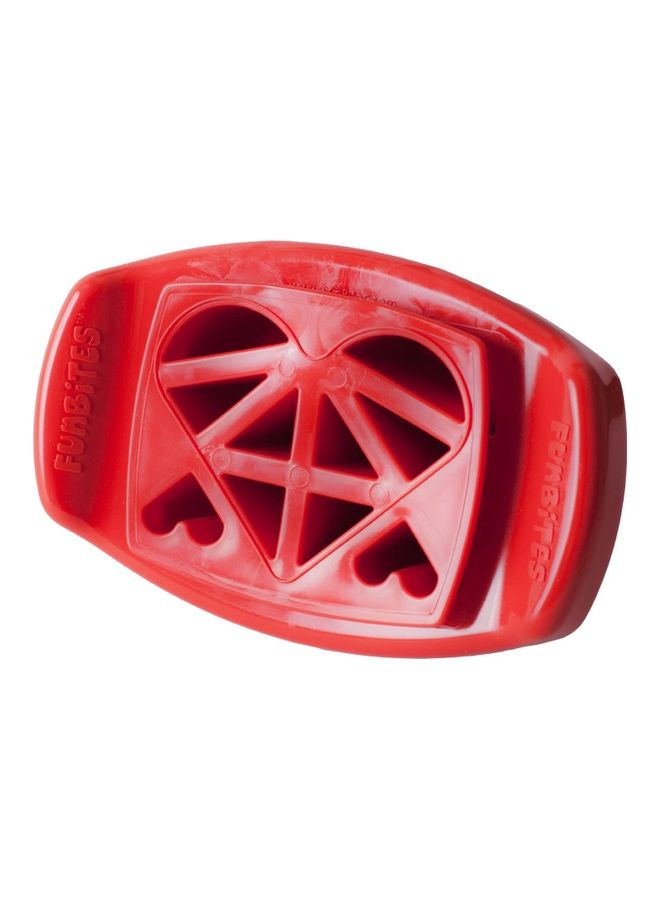 FunBites Heart Shape Cutter Red - Image 3