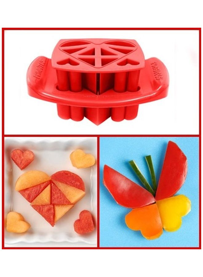 FunBites Heart Shape Cutter Red - Image 5