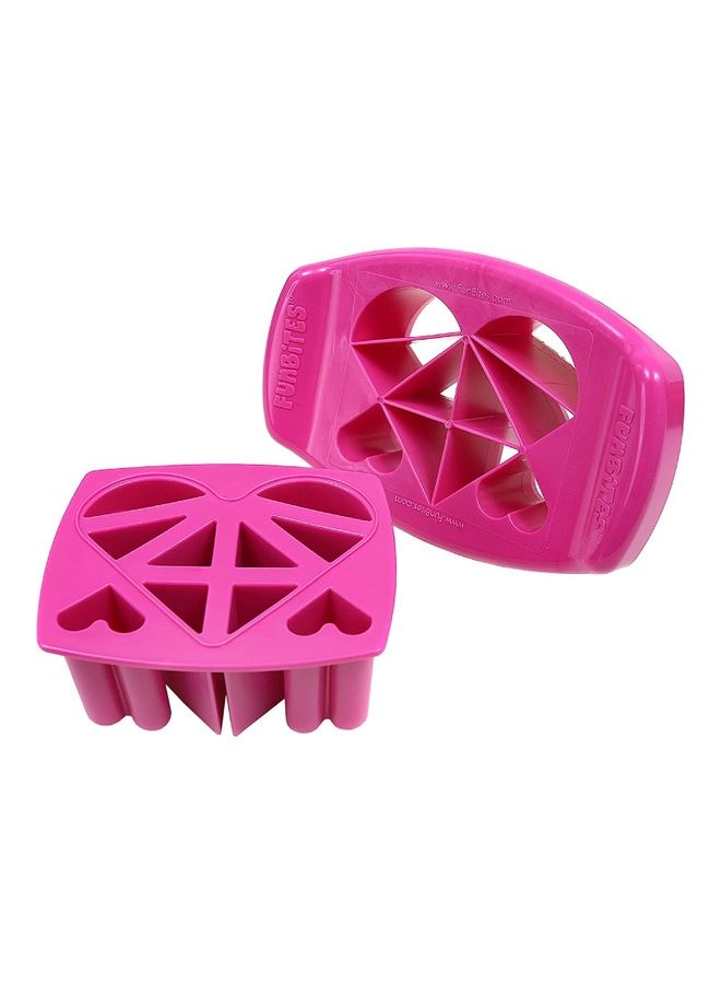 FunBites Heart Shape Cutter Pink - Image 1