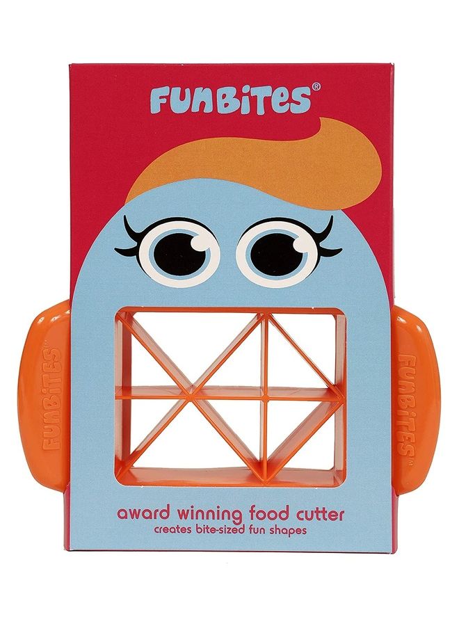 FunBites Triangles Shaped Cutter Orange - Image 1