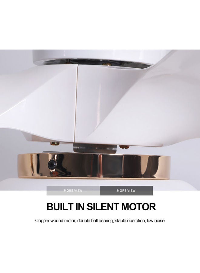 Generic - Fan Ceiling Light Black - Image 1