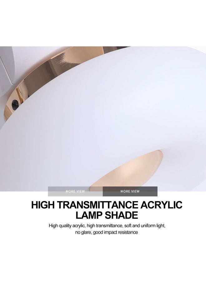 Fan Ceiling Light Brown - Image 2