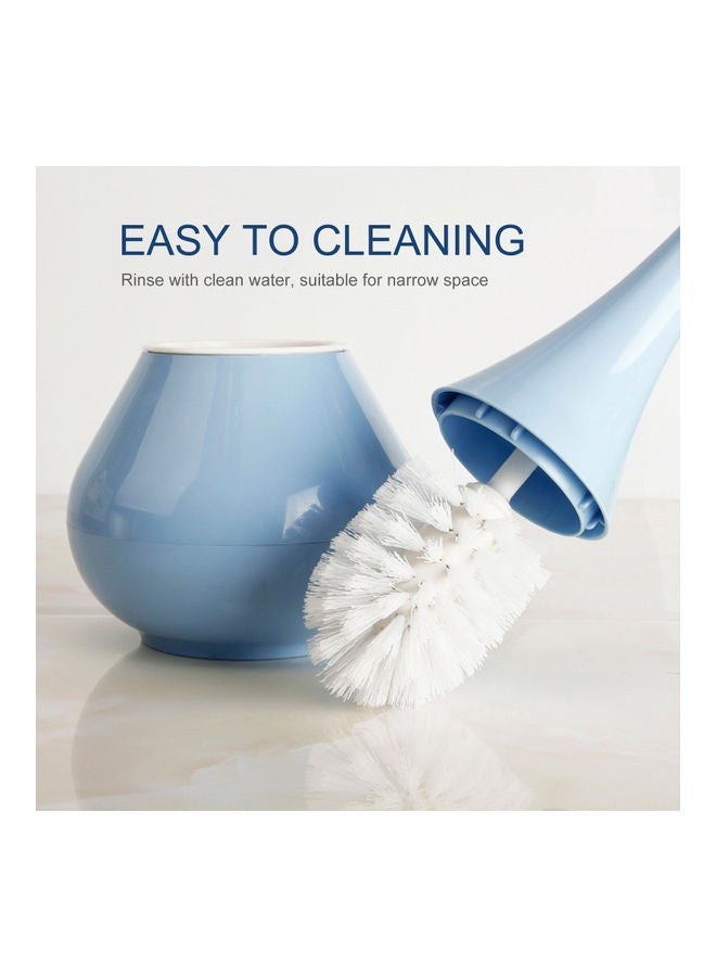 Toilet Brush Holder Blue 22x13x16cm  - Image 2