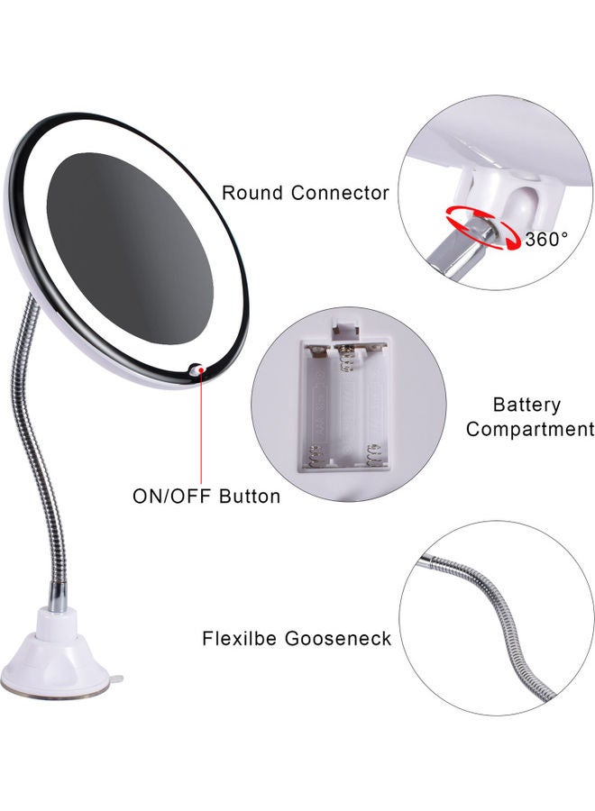 Decdeal - Magnifying Makeup Mirror Multicolour - Image 1