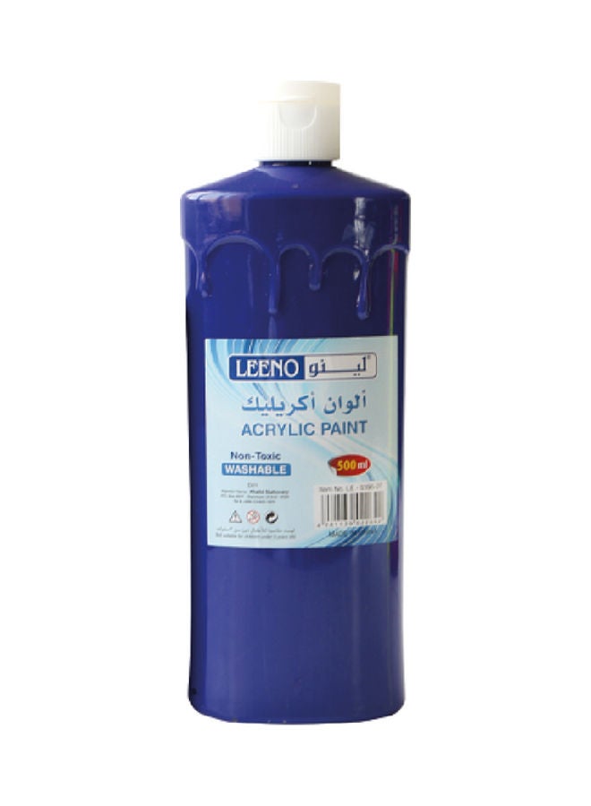 LEENO Acrylic Paint 500ml Blue 