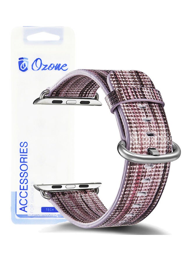 O Ozone Replacement Band For Apple Watch 1/2/3/4 42-44mm Purple  - Image 1