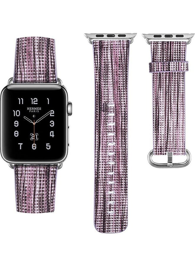 O Ozone Replacement Band For Apple Watch 1/2/3/4 42-44mm Purple  - Image 4