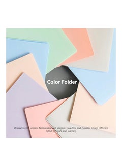 Generic Book Document Organizer With Sheet Protector For Business Office School Green  - Image 2