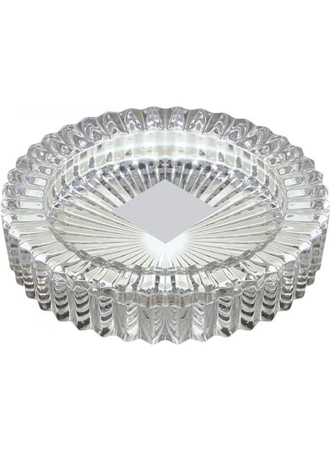 طفاية سجائر دائرية - زجاج شفاف شفاف - Image 2