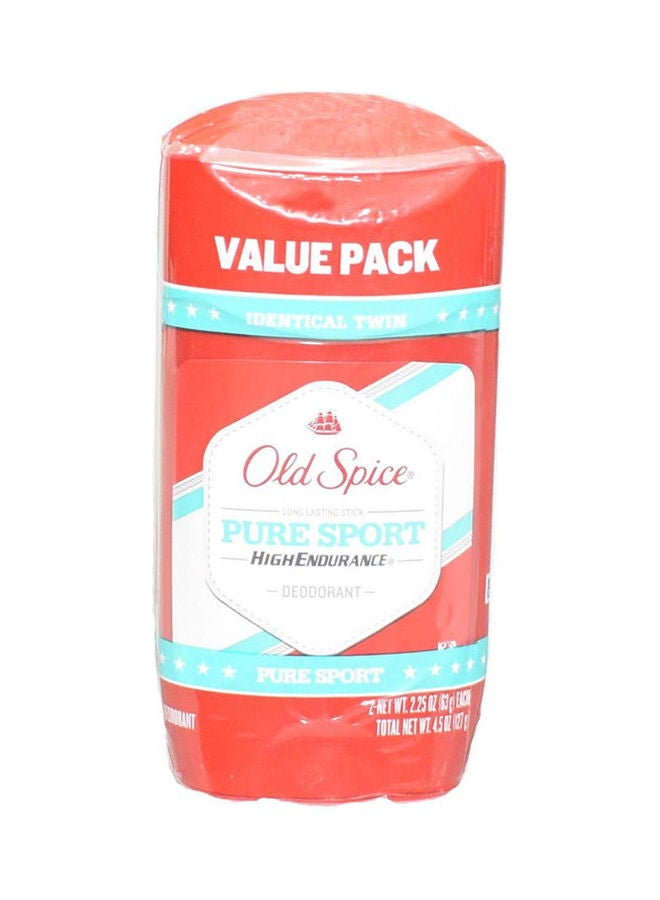 أولد سبايس مجموعة مزيل عرق ستيك للجنسين مكونة من قطعتين متعدد الألوان 63جرام - Image 2