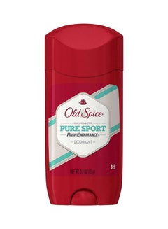 Aluminum Free Deodorant  High Endurance Pure Sport Lemon Lime Scent 3 Oz Multicolour