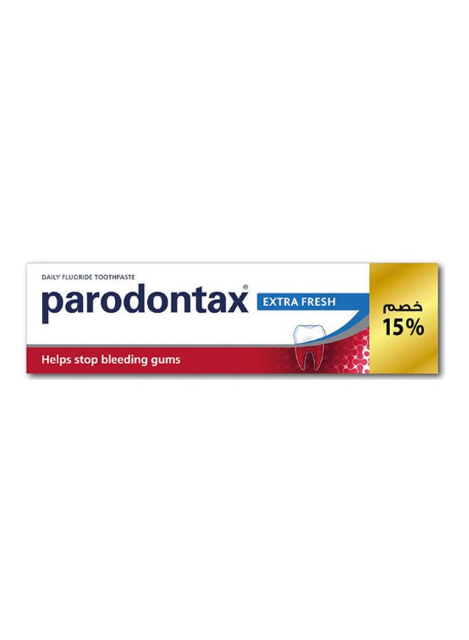 Parodontax Extra Fresh Toothpaste for Bleeding Gums White 75ml