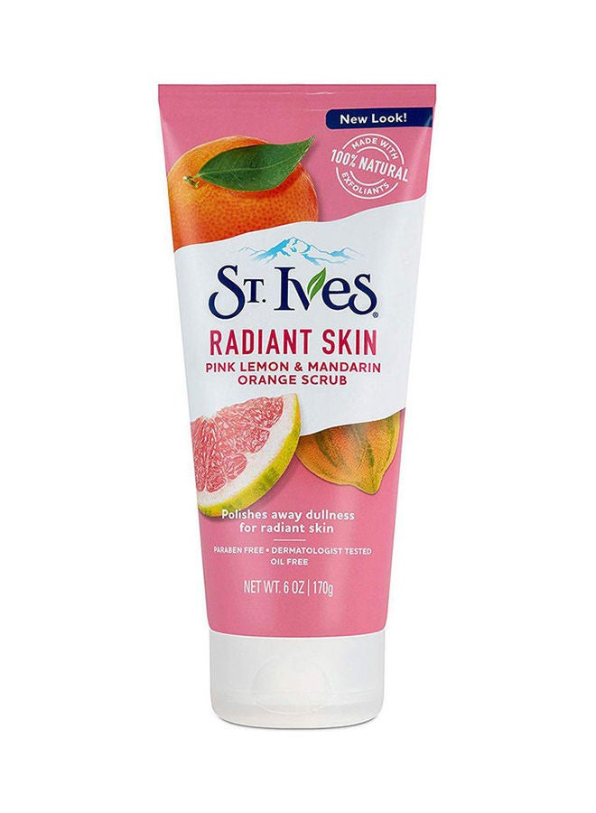 ST. Ives - Even And Bright Pink Lemon And Mandarin  Scrub Pink 170ml - Image 1
