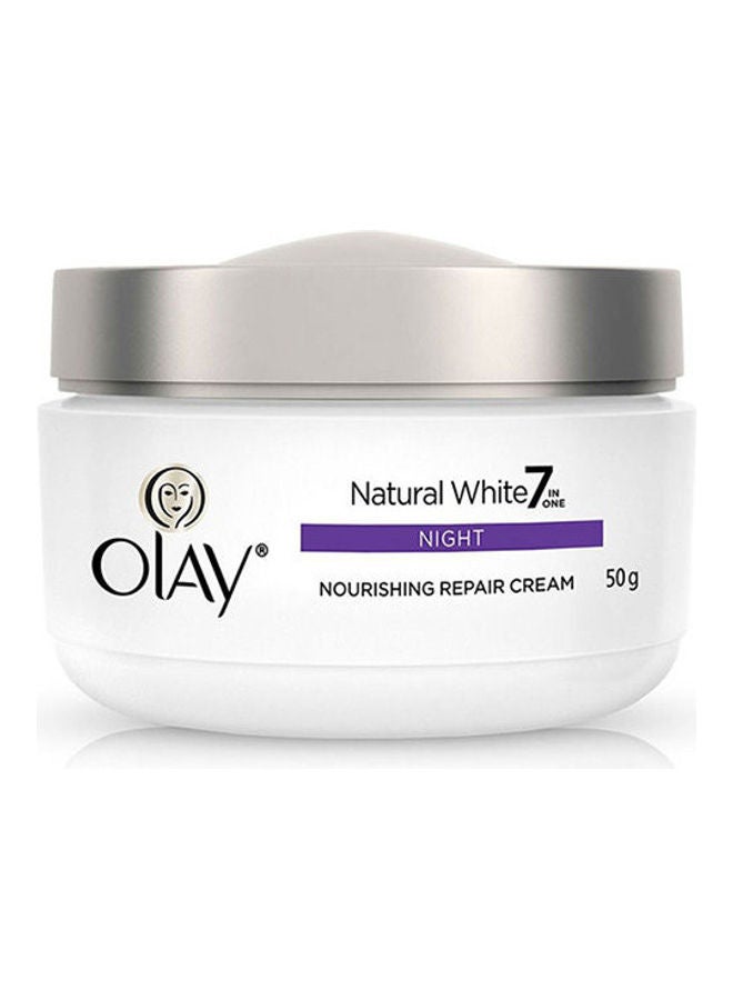 Olay Natural All In One Fairness Night Skin Cream White 50grams - Image 1