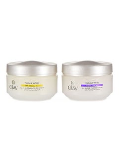 Olay Natural White Day Cream + Night Cream White 50ml  - Image 1