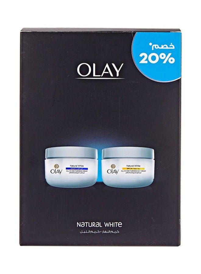Olay Natural White Day Cream + Night Cream White 50ml - Image 2