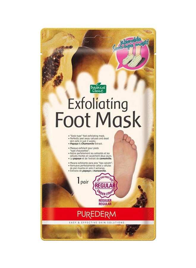 Purederm - Exfoliating Foot Mask Multicolour - Image 1