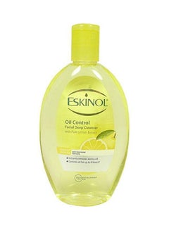 Eskinol Facial Deep Cleanser Oil Control With Lemon Yellow 225ml 