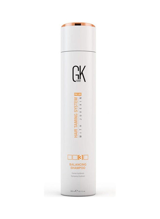 GK Hair - Balancing Hair Shampoo White 300ml - Image 1
