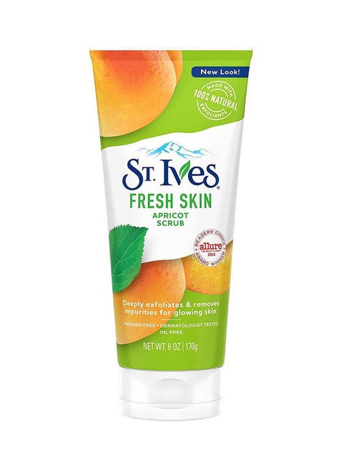 Scrub With Apricot For Fresh Skin Multicolour 170grams