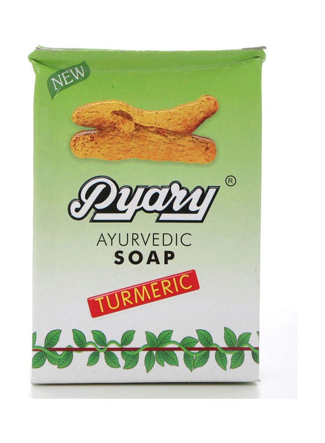 بياري صابون بالكركم أخضر 75جرام - Image 1