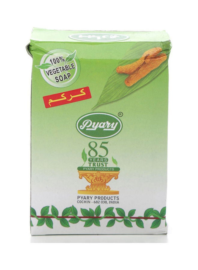 بياري صابون بالكركم أخضر 75جرام - Image 2