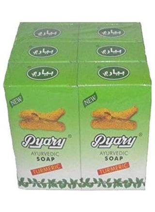 Ayurvedic Soap 6 Pcs Green - v1629017876/N50088018A_1