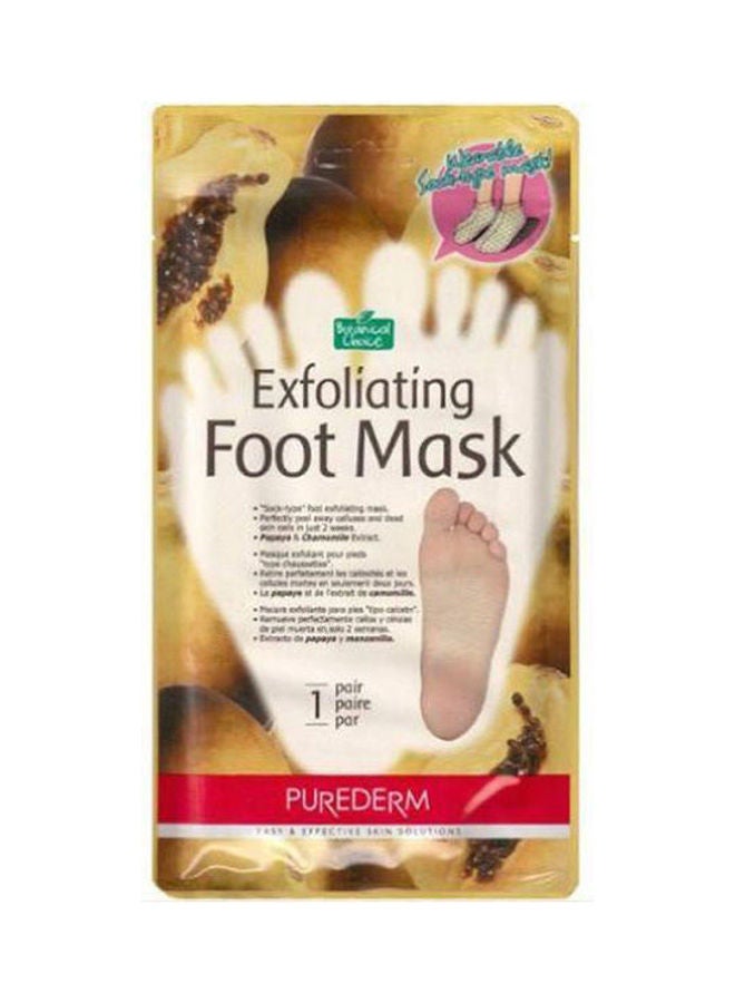 Purederm Exfoliating Foot Mask Set Of 12 Multicolour Free Sizeinch 
