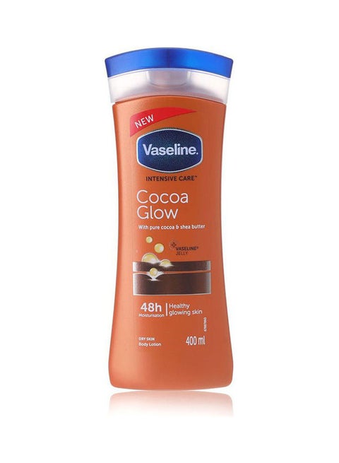 Intensive Care Cocoa Glow Body Lotion With Pure Cocoa And Shea Butter Brown 400ml