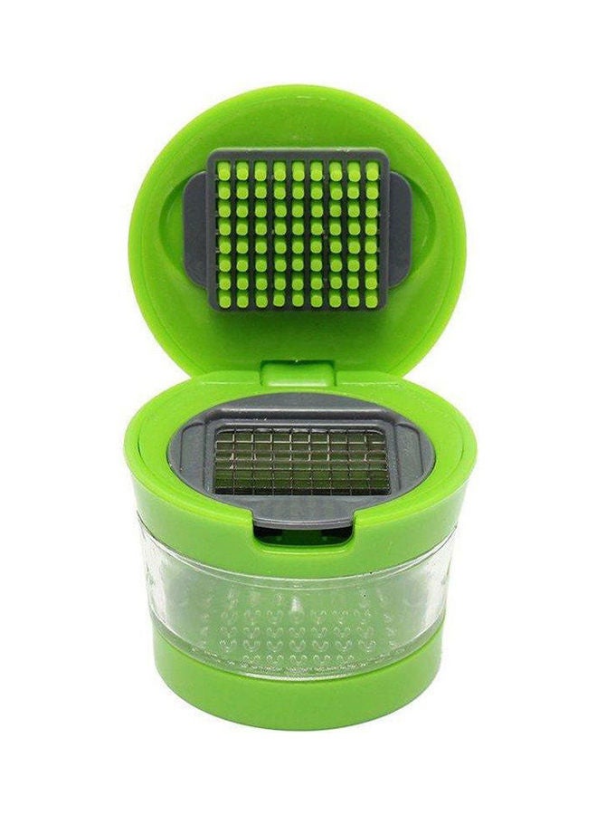 آلة تقطيع الثوم للمطبخ، آلة تقطيع يدوية، آلة طحن الثوم متعدد الألوان - Image 1