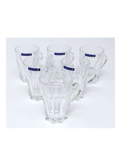 Luminarc Set Of 6 Grafic Tea Mug Multicolour 