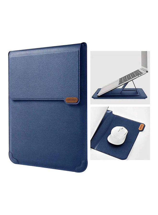 Nillkin 3 in 1 Versatile Laptop Bag Sleeve with Bracket and Mouse Pad For Notebook 14" Blue  - Image 1