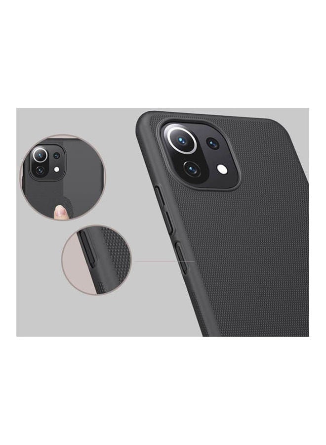 Nillkin Super Frosted Shield Pro Matte Case For Xiaomi 11 Lite 4G/5G Black - Image 2