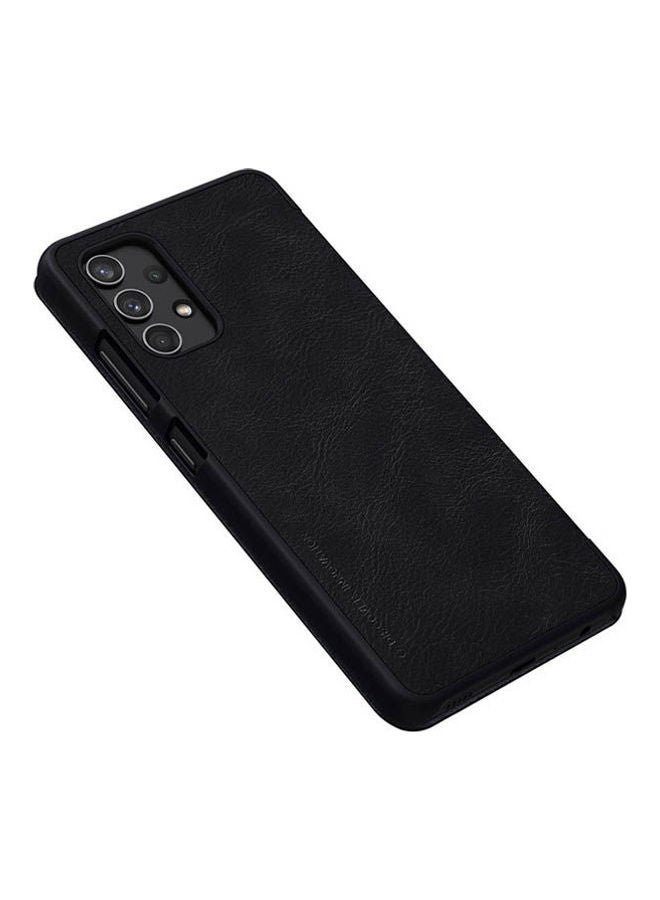 Nillkin Qin Series Leather Case For Samsung Galaxy A32 4G Black - Image 1