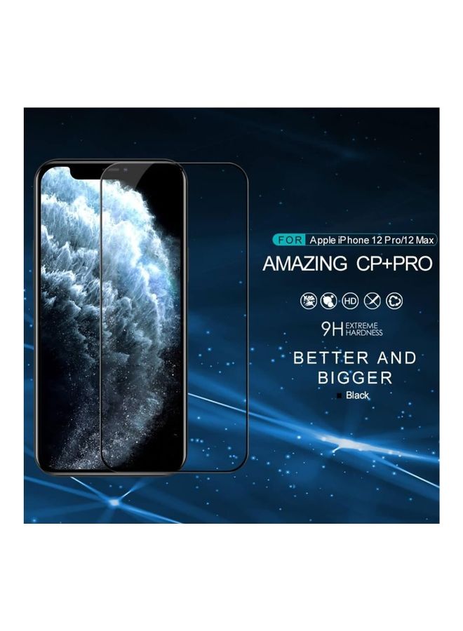 Nillkin Full Covering CP+ PRO Anti-Explosion Glass Screen Protector For Apple iPhone 12 Pro , 0.33mm Black - Image 3