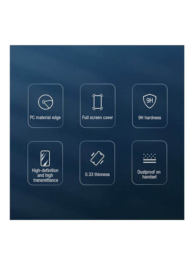 Nillkin 3D Ultra Clear Tempered Glass Screen Protector For Apple iPhone 12 / 12 Pro , 0.33mm Black - Image 3